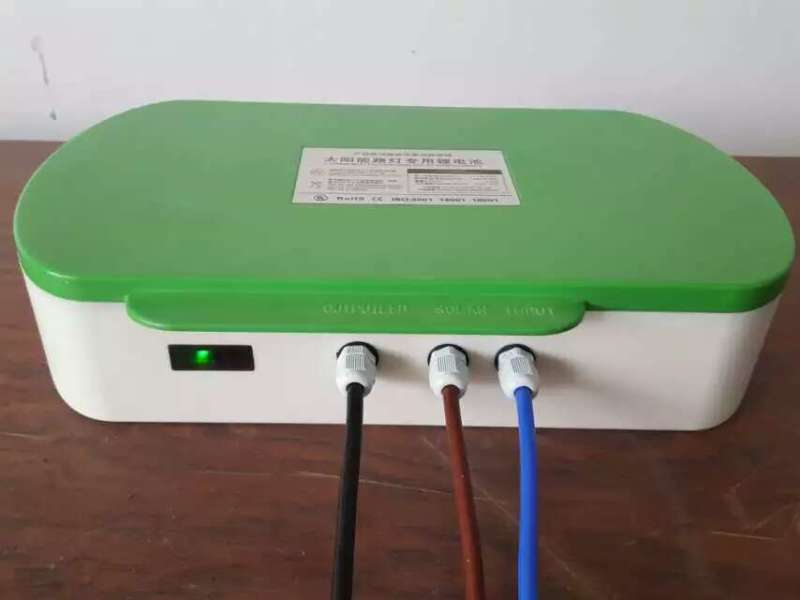 鋰電池太陽能路燈2